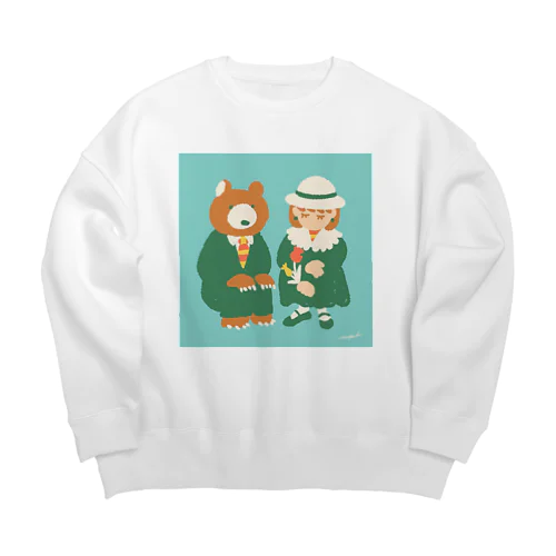 はる Big Crew Neck Sweatshirt