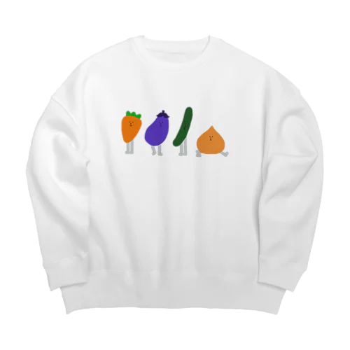 お野菜ズ Big Crew Neck Sweatshirt