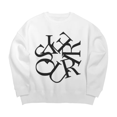 YSOURIRE第二弾ビックシルエット Big Crew Neck Sweatshirt