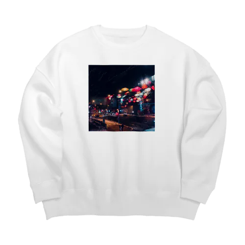 天の川 Big Crew Neck Sweatshirt