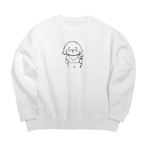 大福おじさん Big Crew Neck Sweatshirt