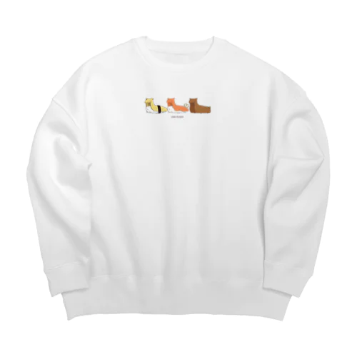 ウミスシ Big Crew Neck Sweatshirt