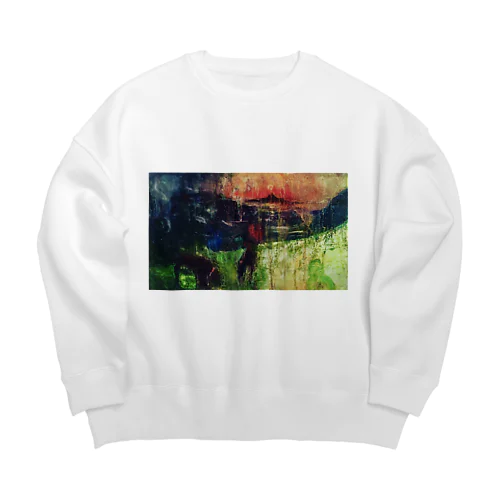 誰そ彼 Big Crew Neck Sweatshirt