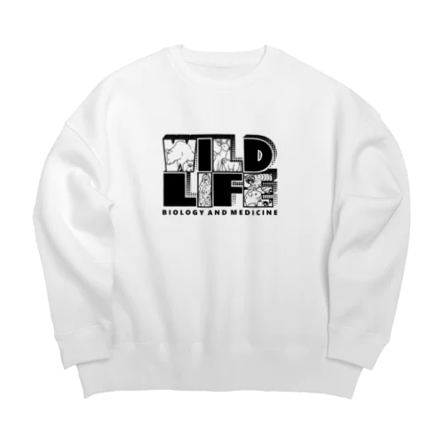 WILDLIFE - Light color Big Crew Neck Sweatshirt