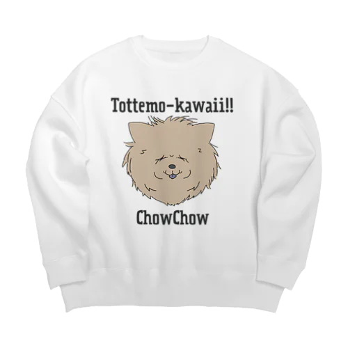 チャウチャウ Big Crew Neck Sweatshirt