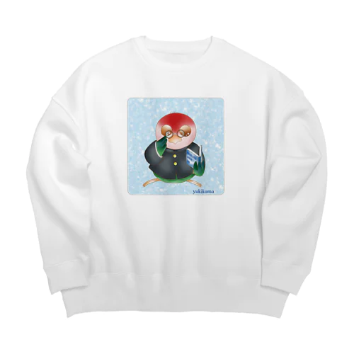 学生こざくらんその１ Big Crew Neck Sweatshirt