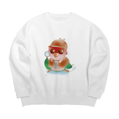 迷探偵こざくらん Big Crew Neck Sweatshirt