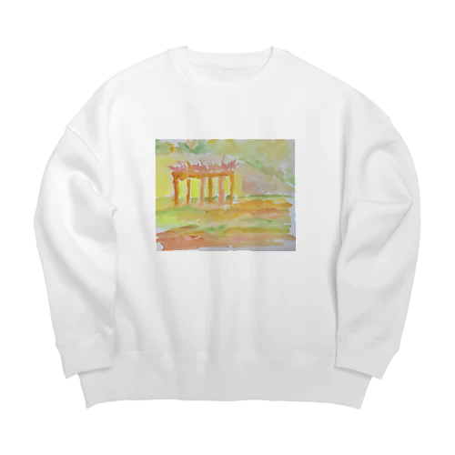 藤棚 Big Crew Neck Sweatshirt