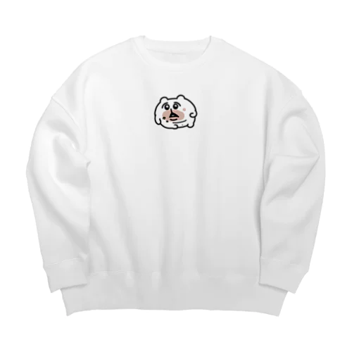 🐹←じわじわと家のカギ無くした事思い出してきた Big Crew Neck Sweatshirt