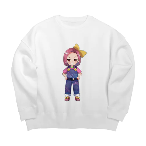 ふしぎちゃん Big Crew Neck Sweatshirt