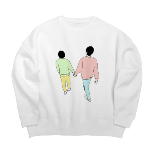 エスコート Big Crew Neck Sweatshirt