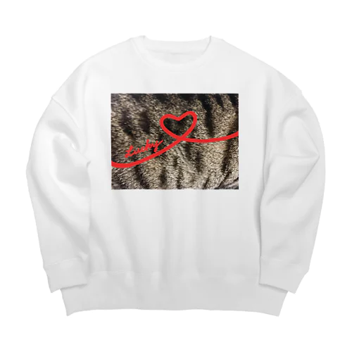 lucky-heartみっけ！part2 Big Crew Neck Sweatshirt