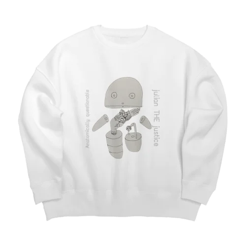 Anatomically questionable Big Crew Neck Sweatshirt