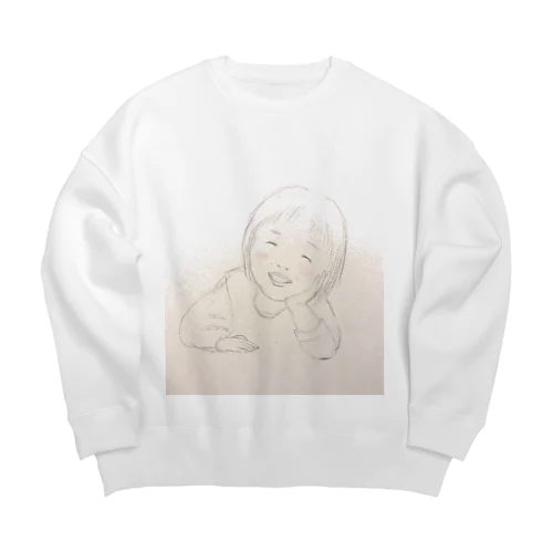 かわいい子どもアイテム Big Crew Neck Sweatshirt