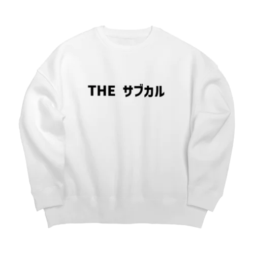 THE サブカル Big Crew Neck Sweatshirt