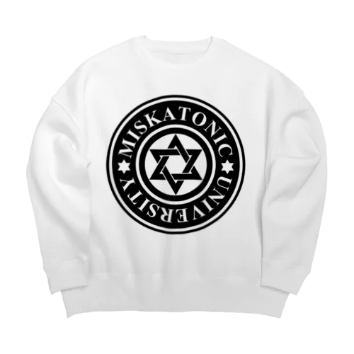 MISKATONIC UNIVERSITY ビッグシルエットスウェット