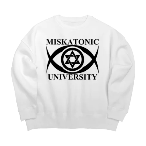 MISKATONIC UNIVERSITY Big Crew Neck Sweatshirt