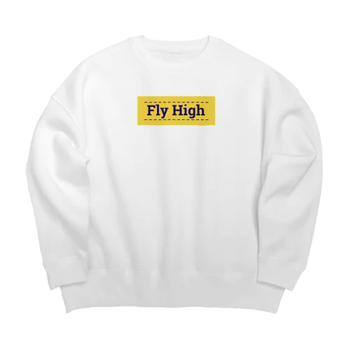 FlyHigh 翼を授ける Big Crew Neck Sweatshirt