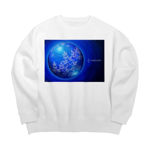 EARTH DAY Big Crew Neck Sweatshirt