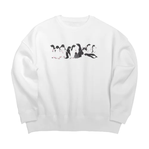 まちがいさがし Big Crew Neck Sweatshirt