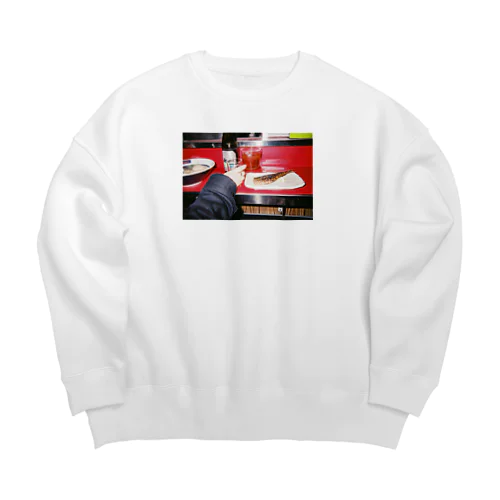 中洲の屋台 Big Crew Neck Sweatshirt