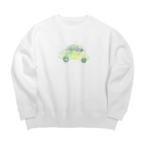 きいろいブーブ Big Crew Neck Sweatshirt