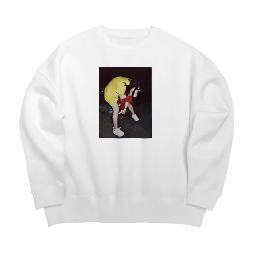 Boring Big Crew Neck Sweatshirt