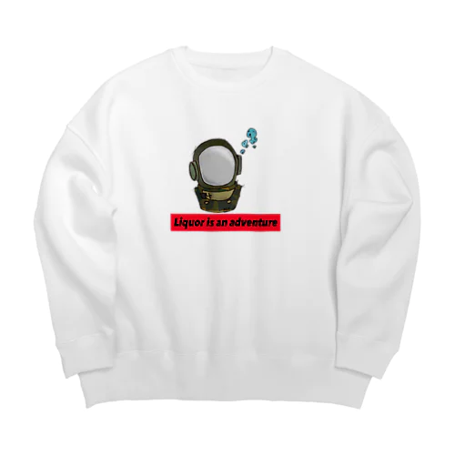 リキュールダイバー Big Crew Neck Sweatshirt