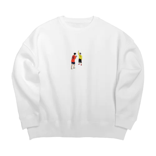 manutdvsasroma Big Crew Neck Sweatshirt