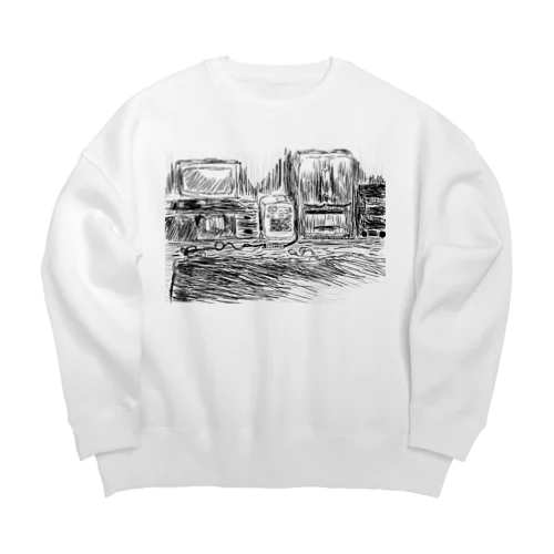 Jikka. Big Crew Neck Sweatshirt