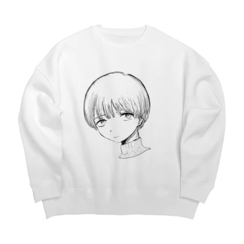 あくじき君 Big Crew Neck Sweatshirt