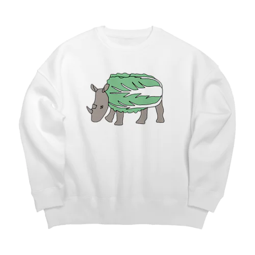 ハクサイ Big Crew Neck Sweatshirt