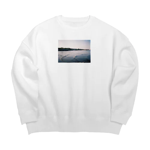 エモ海デザイン Big Crew Neck Sweatshirt