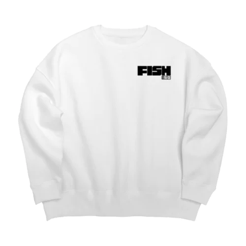 FISHING　釣り　FISH　 Big Crew Neck Sweatshirt