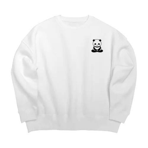 ざパンダ Big Crew Neck Sweatshirt