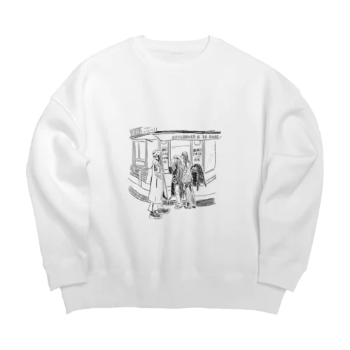 Les Champs-Élysées Big Crew Neck Sweatshirt