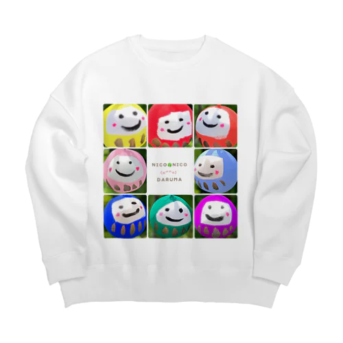 NICO NICO DARUMA Big Crew Neck Sweatshirt