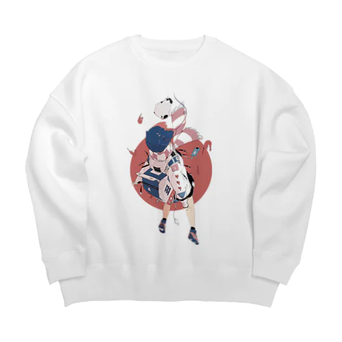 小指 Big Crew Neck Sweatshirt