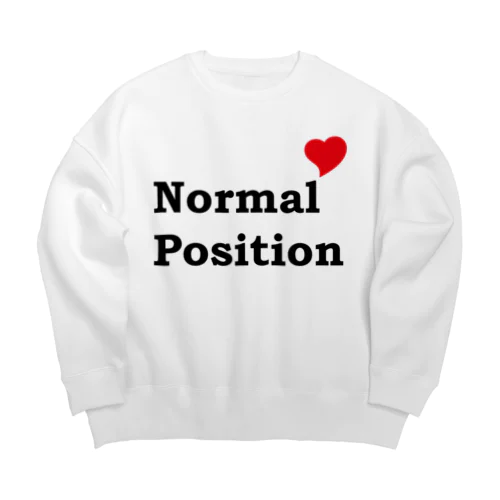 Normal Position Big Crew Neck Sweatshirt