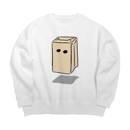 フルフェイス紙袋 Big Crew Neck Sweatshirt