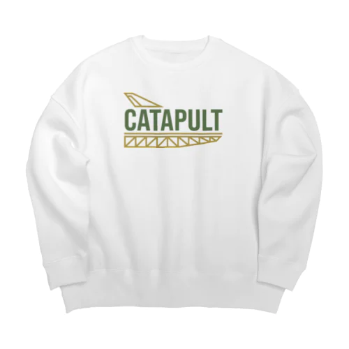 カタパルト CATAPULT ロゴ ビッグシルエットスウェット