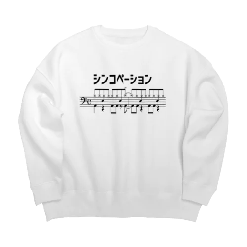 シンコペーション Big Crew Neck Sweatshirt