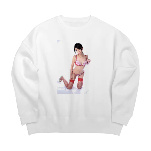 ちなともランジェリー Big Crew Neck Sweatshirt