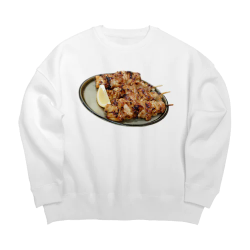 焼き鳥 Big Crew Neck Sweatshirt