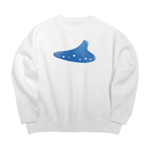 空想オカリナ Big Crew Neck Sweatshirt