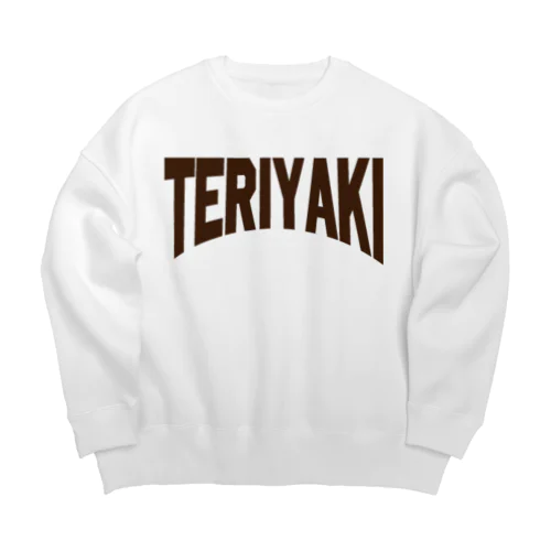 テリヤキカレッジ Big Crew Neck Sweatshirt