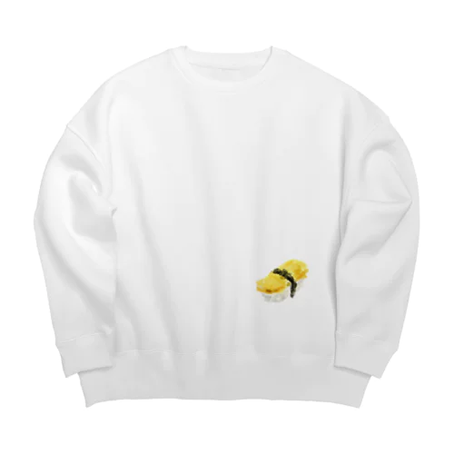 玉子のお寿司 Big Crew Neck Sweatshirt