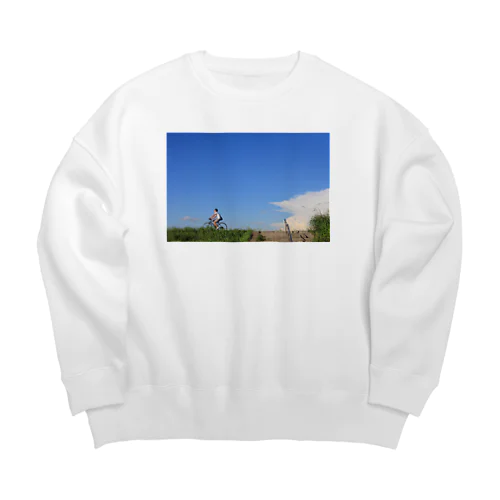 青空 Big Crew Neck Sweatshirt