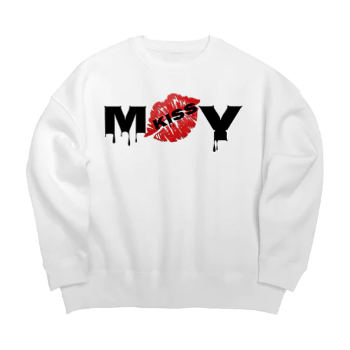 me×kisskiss×you Big Crew Neck Sweatshirt