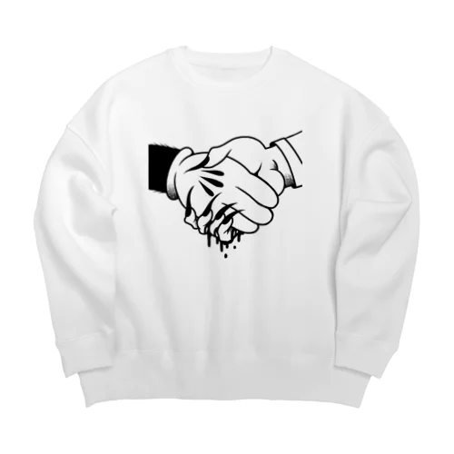 悪魔の契約。 Big Crew Neck Sweatshirt